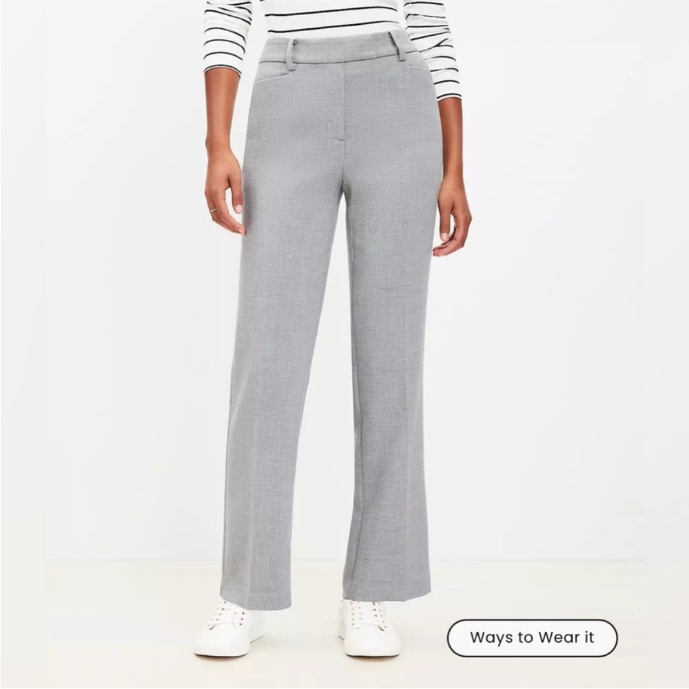 NWT Loft Curvy Full Length Straight Pants